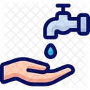 Ablucion Wudu Lavado De Manos Icono