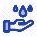 Ablution Hand Water Icon