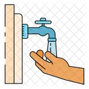 Ablution Wudhu Washing Hand Icon