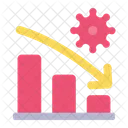 Virendiagramm verringern  Symbol