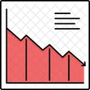 Diagramm Abnahme Diagramm Symbol