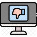 Nicht gefallen  Symbol