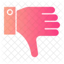 Nicht gefallen  Symbol