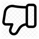 Nicht gefallen  Symbol