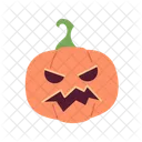 Abobora Halloween Pesadelo Esculpir Ícone