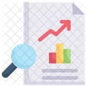 Internet Marketing Analysedaten Diagramm Symbol