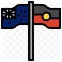 Aboriginal Flag  Icon