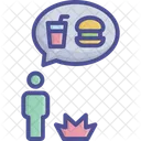 About Fast Food Argue Battle Icon