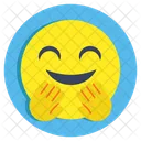 Emoji De Abraco Emoticon Emotag Ícone