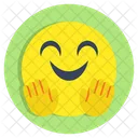 Emoji De Abraco Emoticon Emotag Ícone