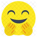 Emoji De Abraco Emoticon Emotag Ícone