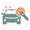 Abrasive Car Auto Icon
