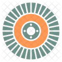 Abrasive Car Car Parts Icon