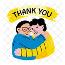 Abrazos Caricias Gracias Icono