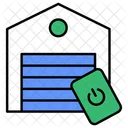 Abridor De Garaje Inteligente Abridor De Garaje Wifi Control Remoto De Garaje Icono