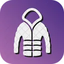 Abrigo Acolchado Chaqueta Prenda Icono