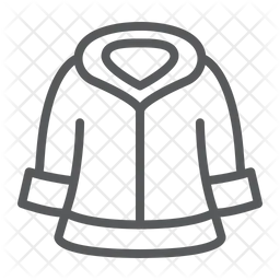 Abrigo de piel  Icono