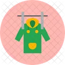 Abrigo mojado  Icono