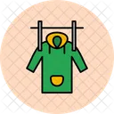 Abrigo mojado  Icono