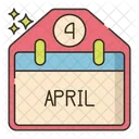 Abril  Icono