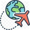 Abroad Overseas Exotic Icon