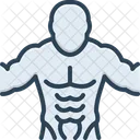 Abs Muscles Abdomen Icon