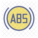 Abs Anti Lock Braking System Antilock アイコン