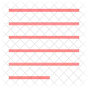 Absatz Ausrichtung Text Symbol