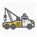 Abschleppen LKW Service Symbol