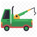 Abschleppwagen Zugfahrzeug Pannenhilfe Symbol