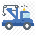 Abschleppen LKW Notfall Symbol