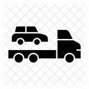 Abschleppwagen Abschleppwagen Bergungsfahrzeug Symbol