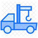 Abschleppwagen Strassenrand Fahrzeug Symbol