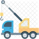 Abschleppen LKW Hebebuhne Symbol