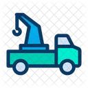 Auto Abschleppen LKW Symbol