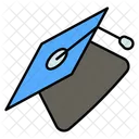 Graduierung Cap Bildung Graduierung Symbol