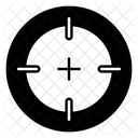 Fadenkreuz Mittelpunkt Fadenkreuz Symbol