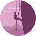 Abseiling  Icon