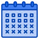 Absent Away Missing Time Working Calendar Date Icon