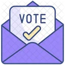 Absentee ballot  Icon