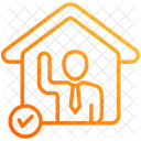 Absenteeism People Home Icon