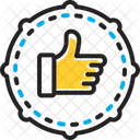 Absolutamente Definitivamente Completamente Icono