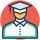 Absolvent Gelehrter Student Icon