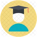 Absolvent Student Postgraduierter Symbol