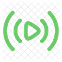 Abspielen Stream Musik Ton Symbol