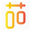 Abstand verteilen  Symbol