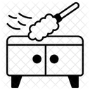 Abstauben  Symbol