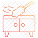 Abstauben  Symbol