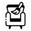 Abstauben Sofa Couch Symbol
