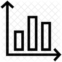 Absteigend Diagramm Balken Symbol